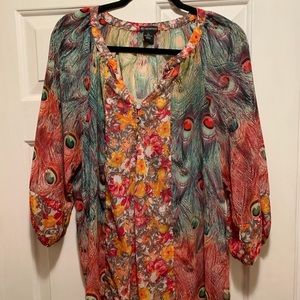 3/4 sleeve blouse